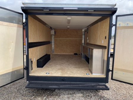 New 8.5x16 Contractor Deluxe Cargo / Enclosed Trailer