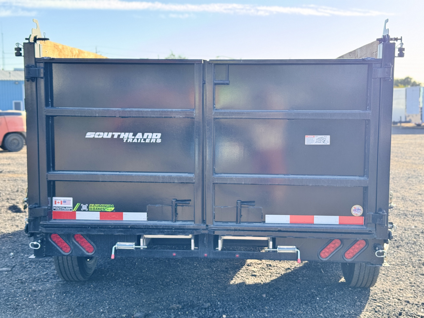 New 2026 Southland Trailers 7-16-4H Gooseneck Dump 12k Axles