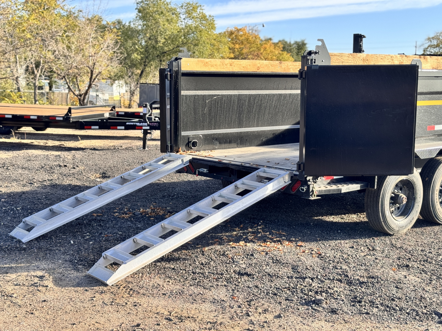 New 2026 Southland Trailers 7-16-4H Gooseneck Dump 12k Axles