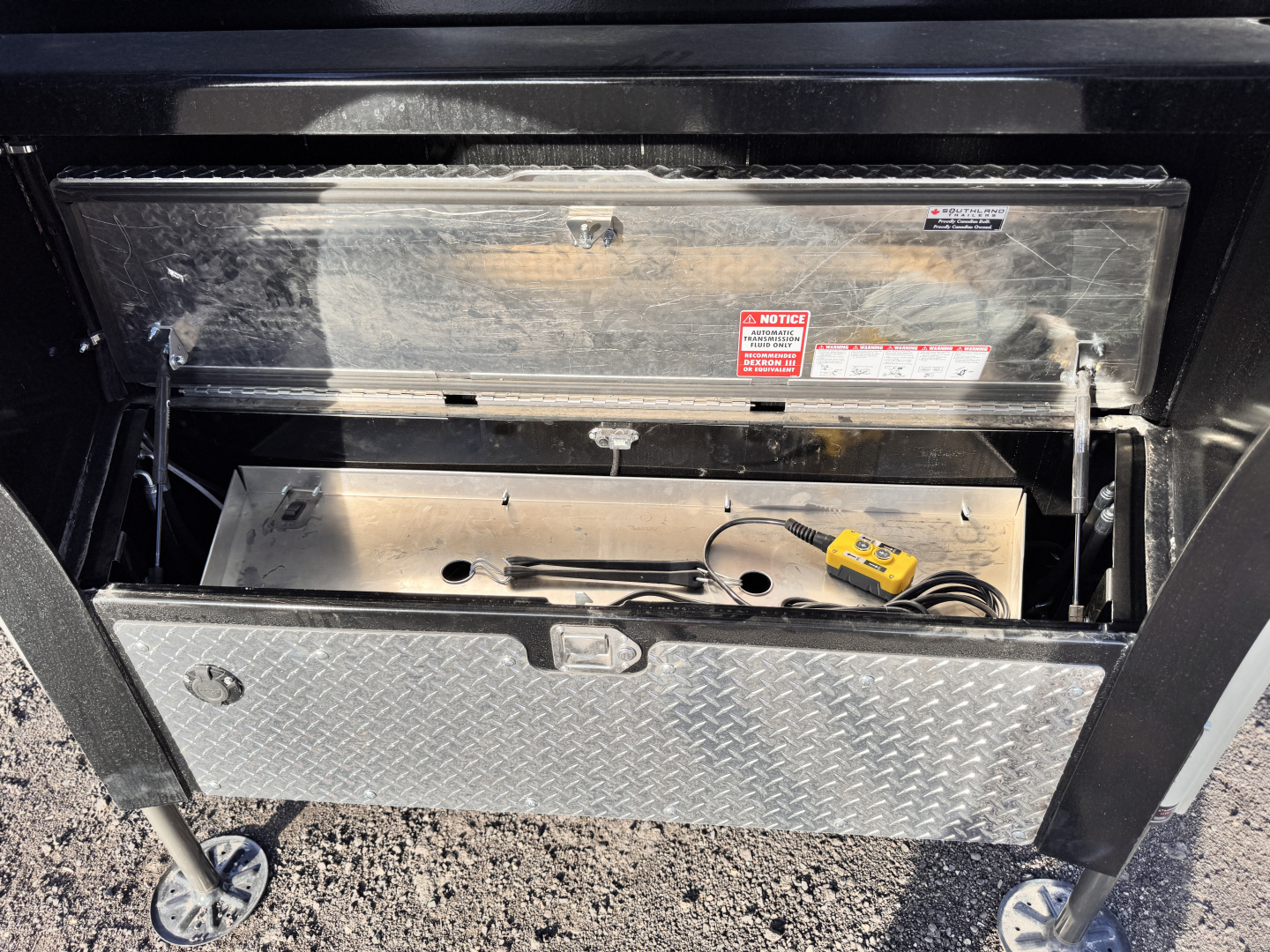 New 2026 Southland Trailers 7-16-4H Gooseneck Dump 12k Axles