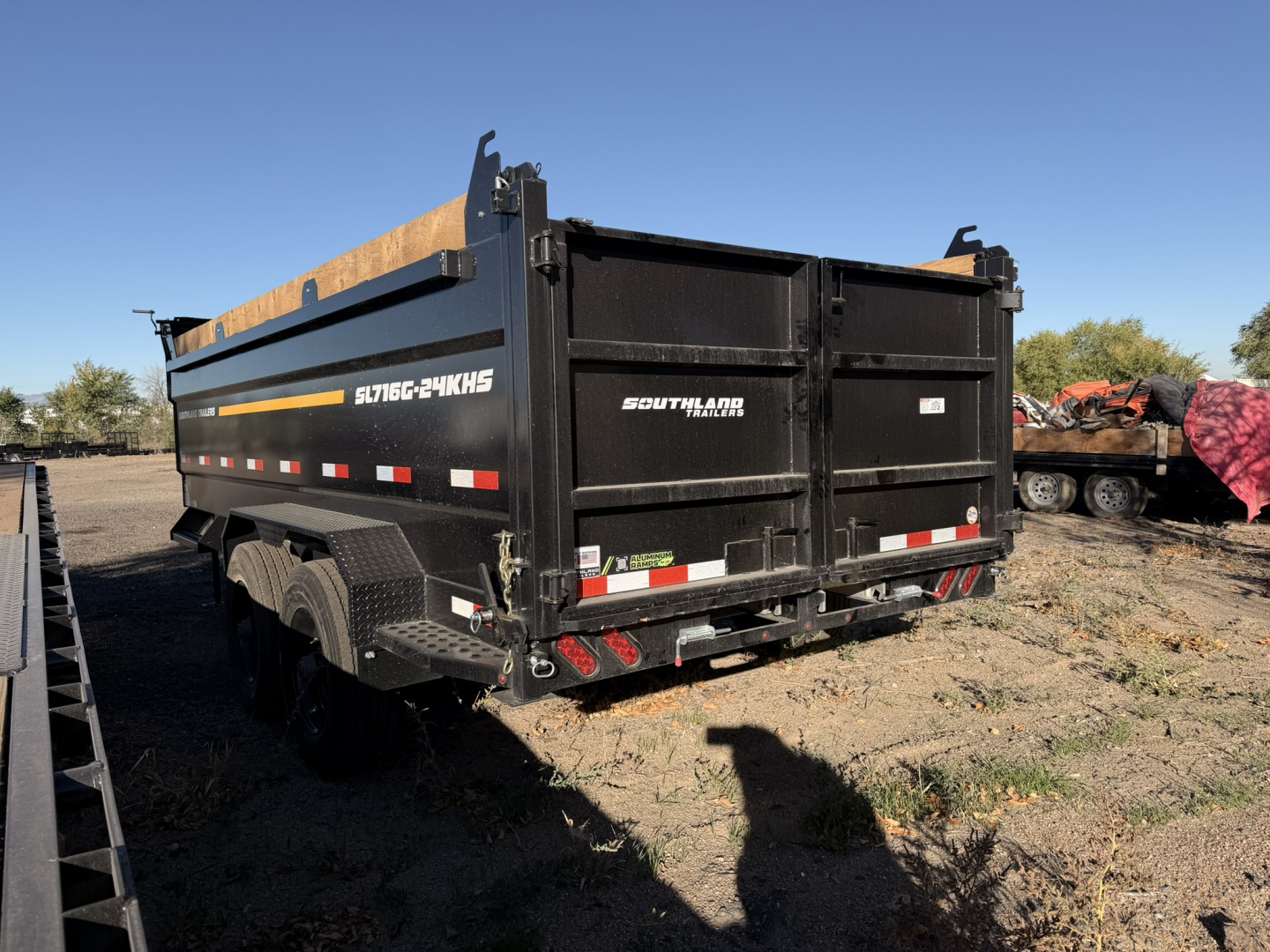 New 2026 Southland Trailers 7-16-4H Gooseneck Dump 12k Axles