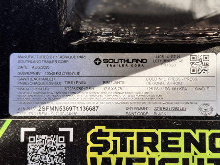 New 2026 Southland Trailers 7-16-4H Gooseneck Dump 12k Axles