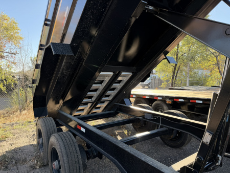New 2026 Southland Trailers 7-16-4H Gooseneck Dump 12k Axles