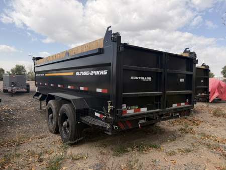 New 2026 Southland Trailers 7-16-4H Gooseneck Dump 12k Axles