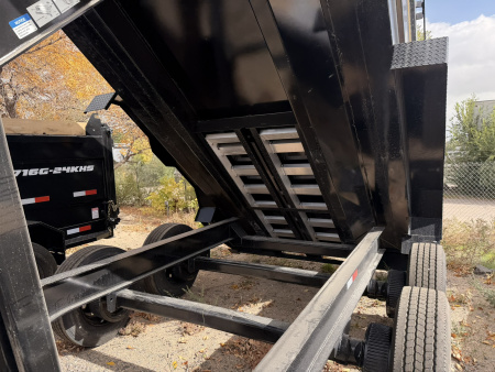 New 2026 Southland Trailers 7-16-4H Gooseneck Dump 12k Axles