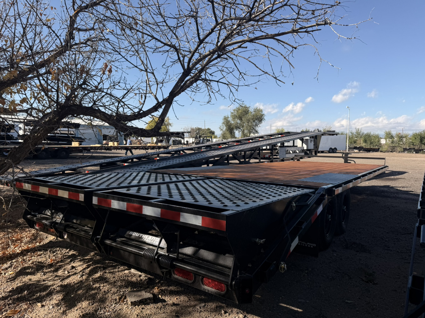 New 2026 Southland Trailers 8.5-25 Deckover Equipment Hauler W/ Max Ramps 14K GVWR