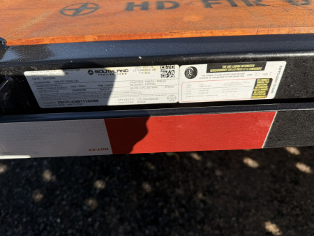 New 2026 Southland Trailers 8.5-25 Deckover Equipment Hauler W/ Max Ramps 14K GVWR