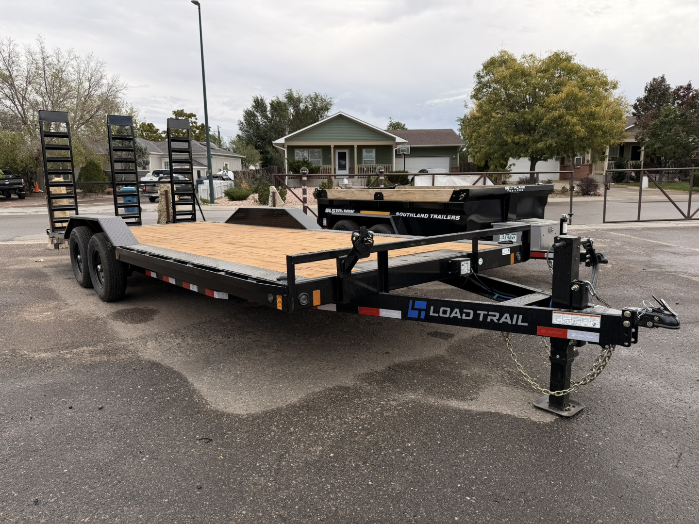 New 2026 Load Trail 8.5-HD22 Equipment Hauler W/ Diamond Plate Dove