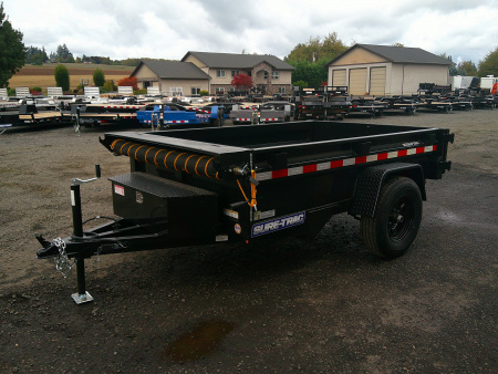 New 2026 Sure-Trac 5x8 Dump Trailer