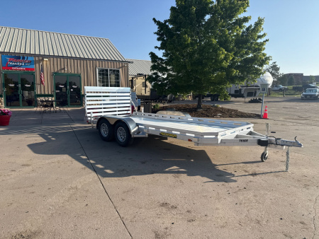New 2026 Aluma 7816TA-EL-R-TG44-RTD Utility Trailer