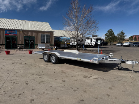 New 2026 Aluma WB20H-TA-EL-DOF-R-RR Utility Trailer