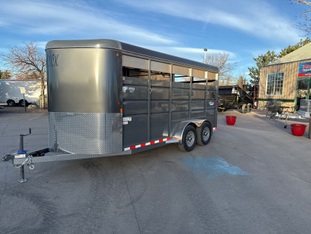 New 2025 C & B Quality Trailer Works MAVST17-9.9K Horse Trailer