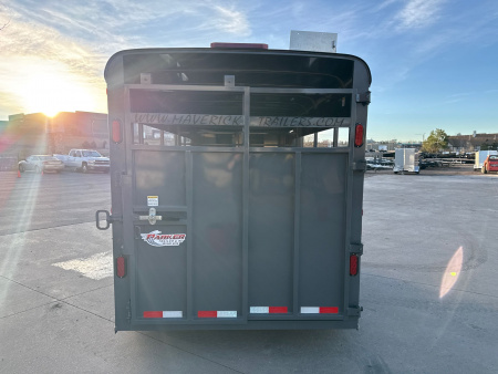 New 2025 C & B Quality Trailer Works MAVST17-9.9K Horse Trailer