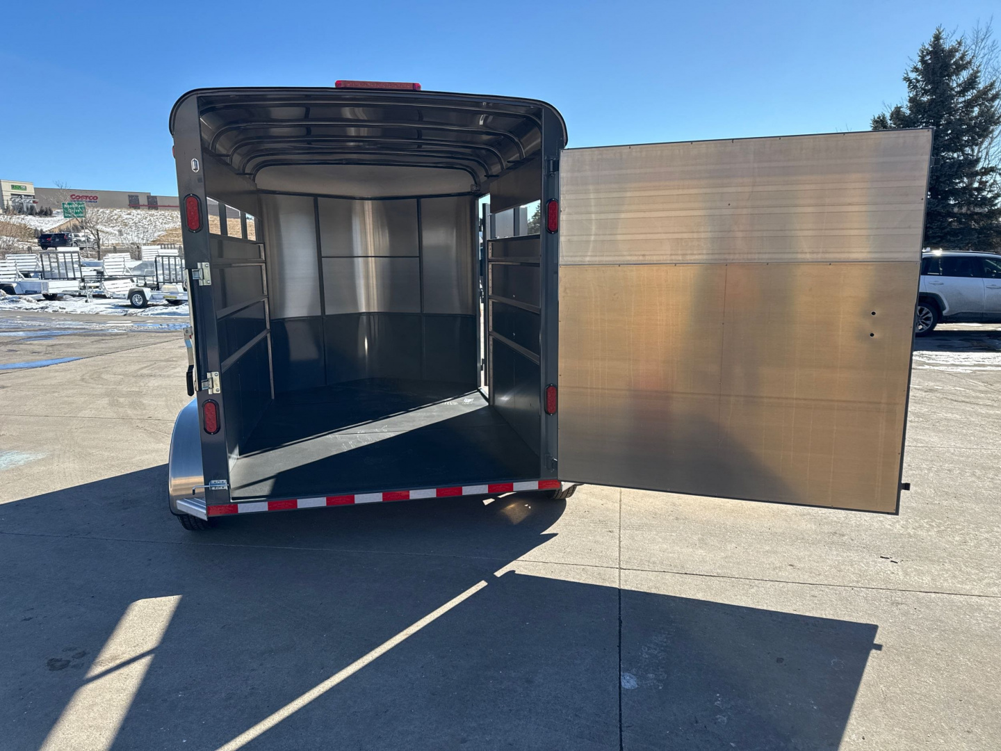 New 2025 C & B Quality Trailer Works MAVST12-7K Horse Trailer