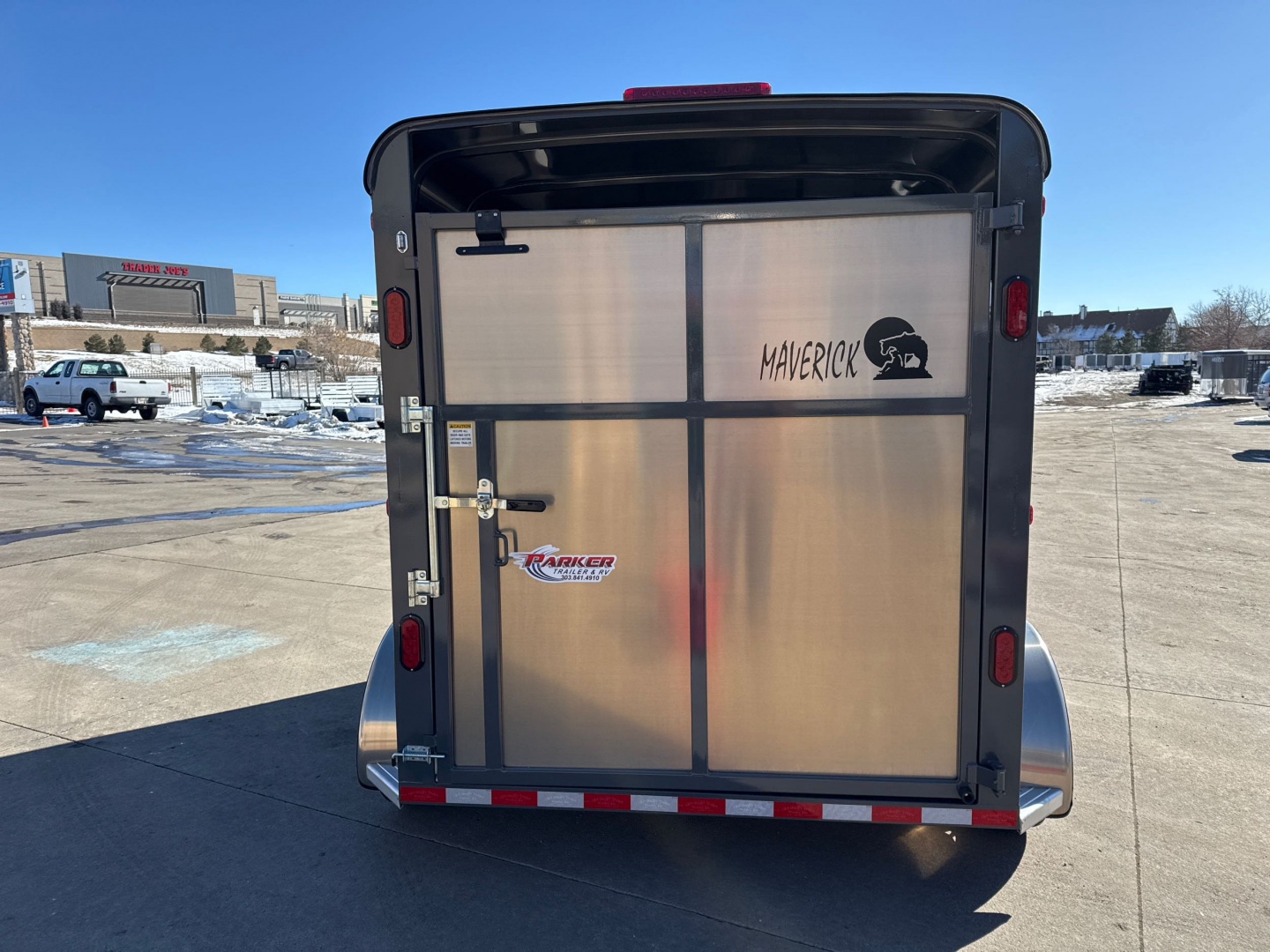 New 2025 C & B Quality Trailer Works MAVST12-7K Horse Trailer