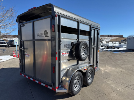 New 2025 C & B Quality Trailer Works MAVST12-7K Horse Trailer
