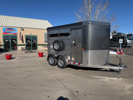 New 2025 C & B Quality Trailer Works MAVST12-7K Horse Trailer