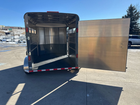 New 2025 C & B Quality Trailer Works MAVST12-7K Horse Trailer