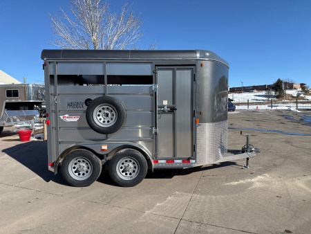 New 2025 C & B Quality Trailer Works MAVST12-7K Horse Trailer