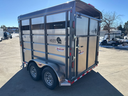New 2025 C & B Quality Trailer Works MAVST12-7K Horse Trailer