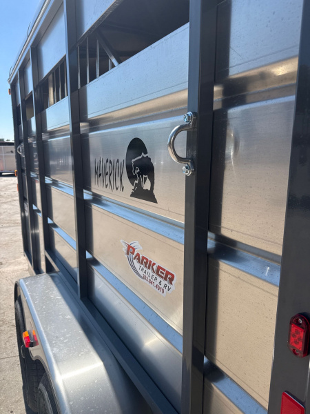 New 2026 C & B Quality Trailer Works MAV2HS-7K 14' Horse Trailer