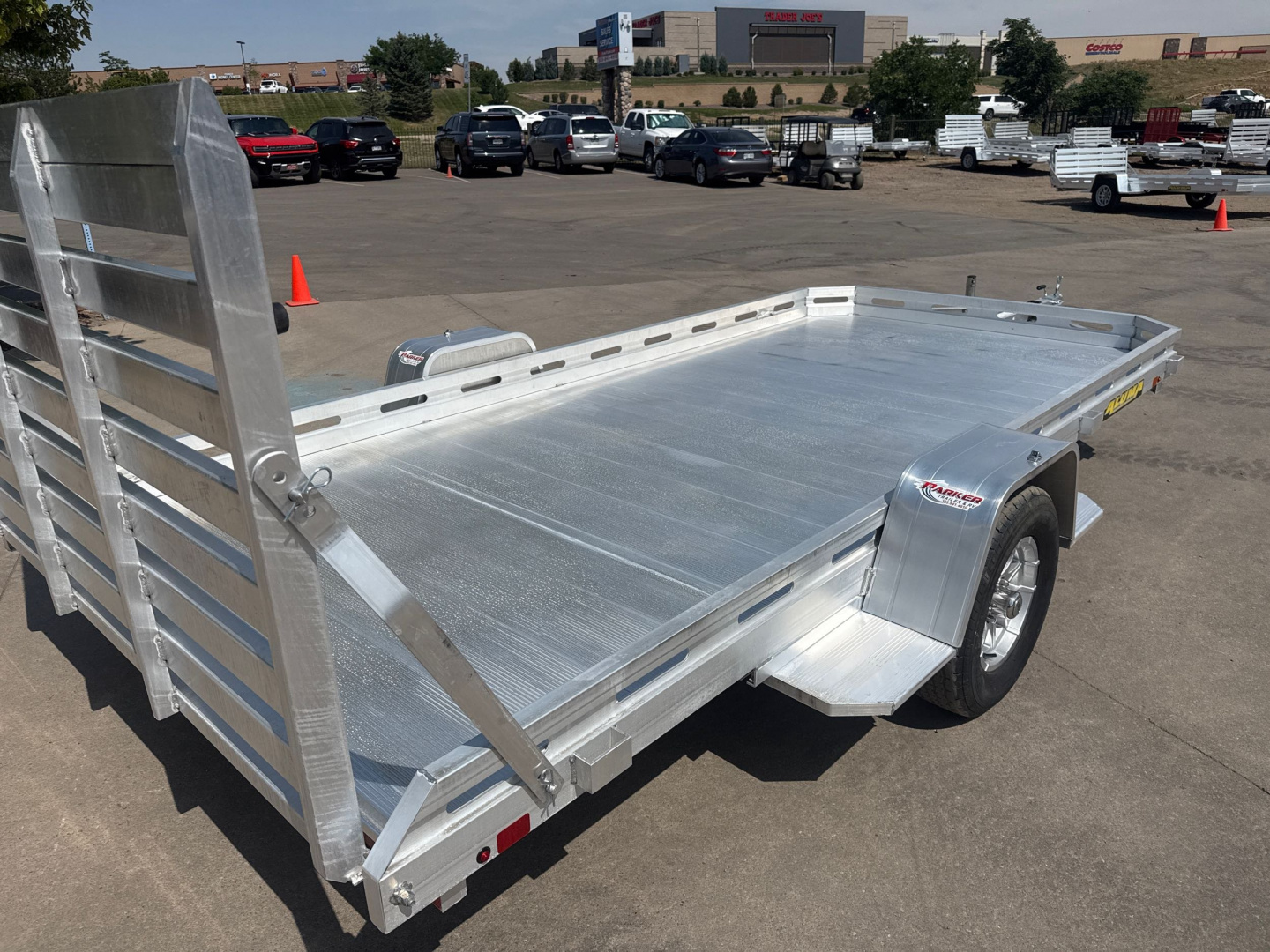 New 2026 Aluma 7814S-TG Utility Trailer
