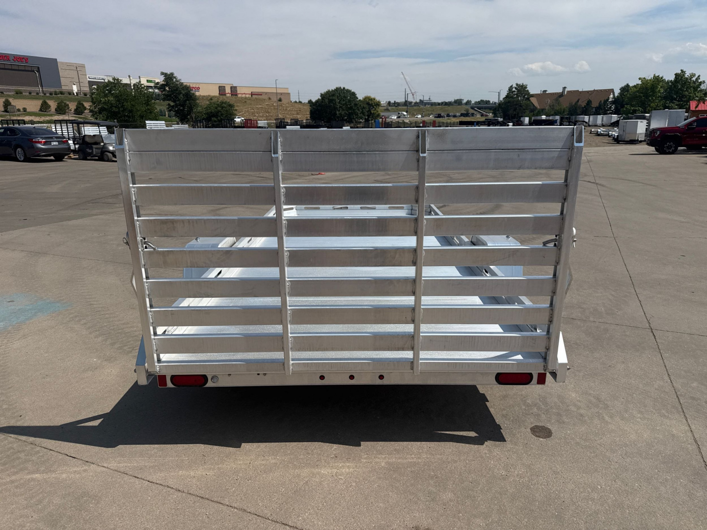 New 2026 Aluma 7814S-TG Utility Trailer