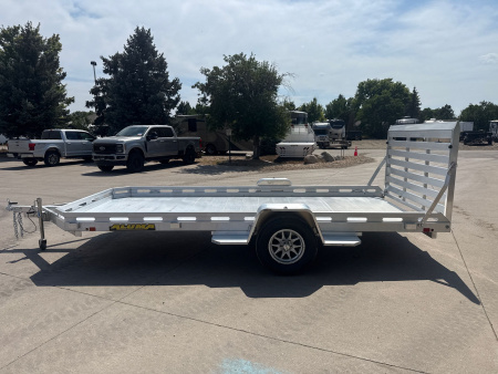 New 2026 Aluma 7814S-TG Utility Trailer