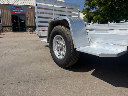New 2026 Aluma 7814S-TG Utility Trailer