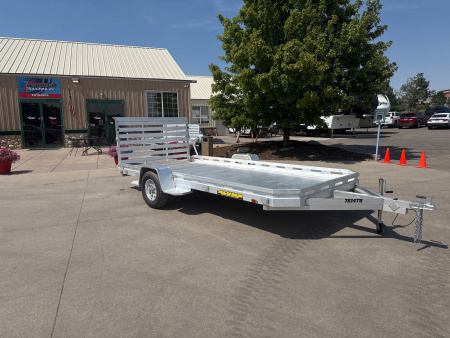 New 2026 Aluma 7814S-TG Utility Trailer