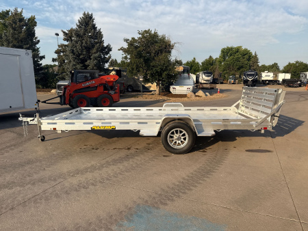 New 2026 Aluma 7815S-EL-BT Utility Trailer