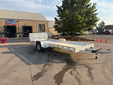 New 2026 Aluma 7815S-EL-BT Utility Trailer