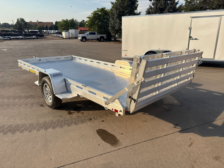 New 2026 Aluma 7815S-EL-BT Utility Trailer