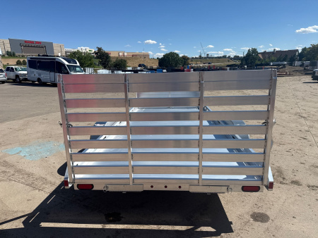 New 2026 Aluma 8016TA-EL-R-TG-RTD Utility Trailer