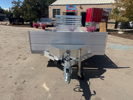 New 2026 Aluma 8016TA-EL-R-TG-RTD Utility Trailer