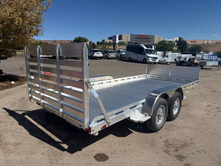 New 2026 Aluma 8016TA-EL-R-TG-RTD Utility Trailer