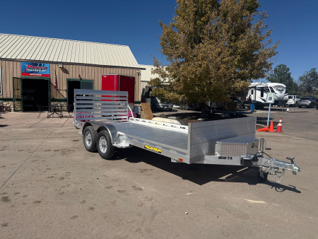 New 2026 Aluma 8016TA-EL-R-TG-RTD Utility Trailer