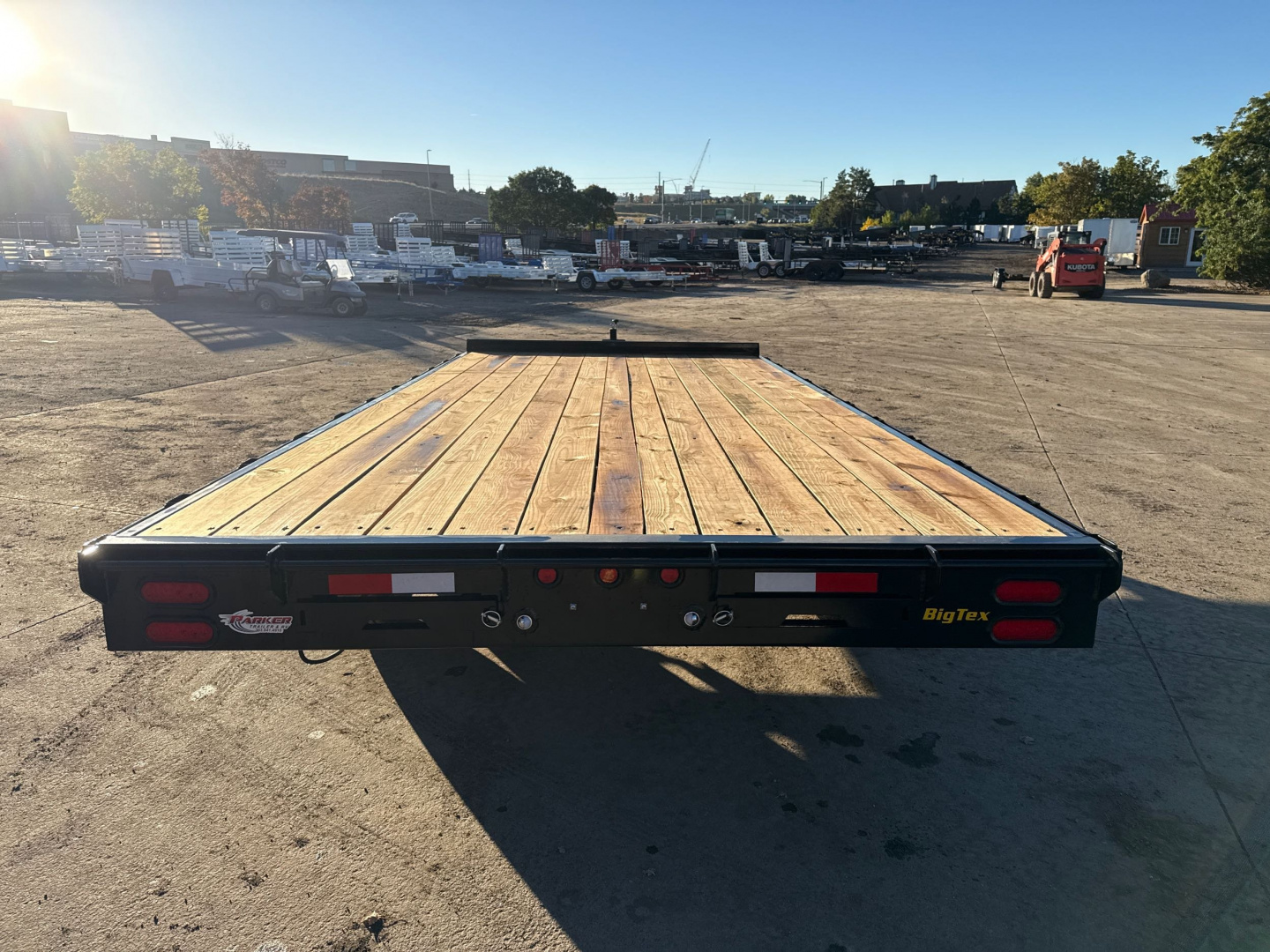 New 2026 Big Tex Trailers 14OE-18STA-S8BK Flatbed Trailer