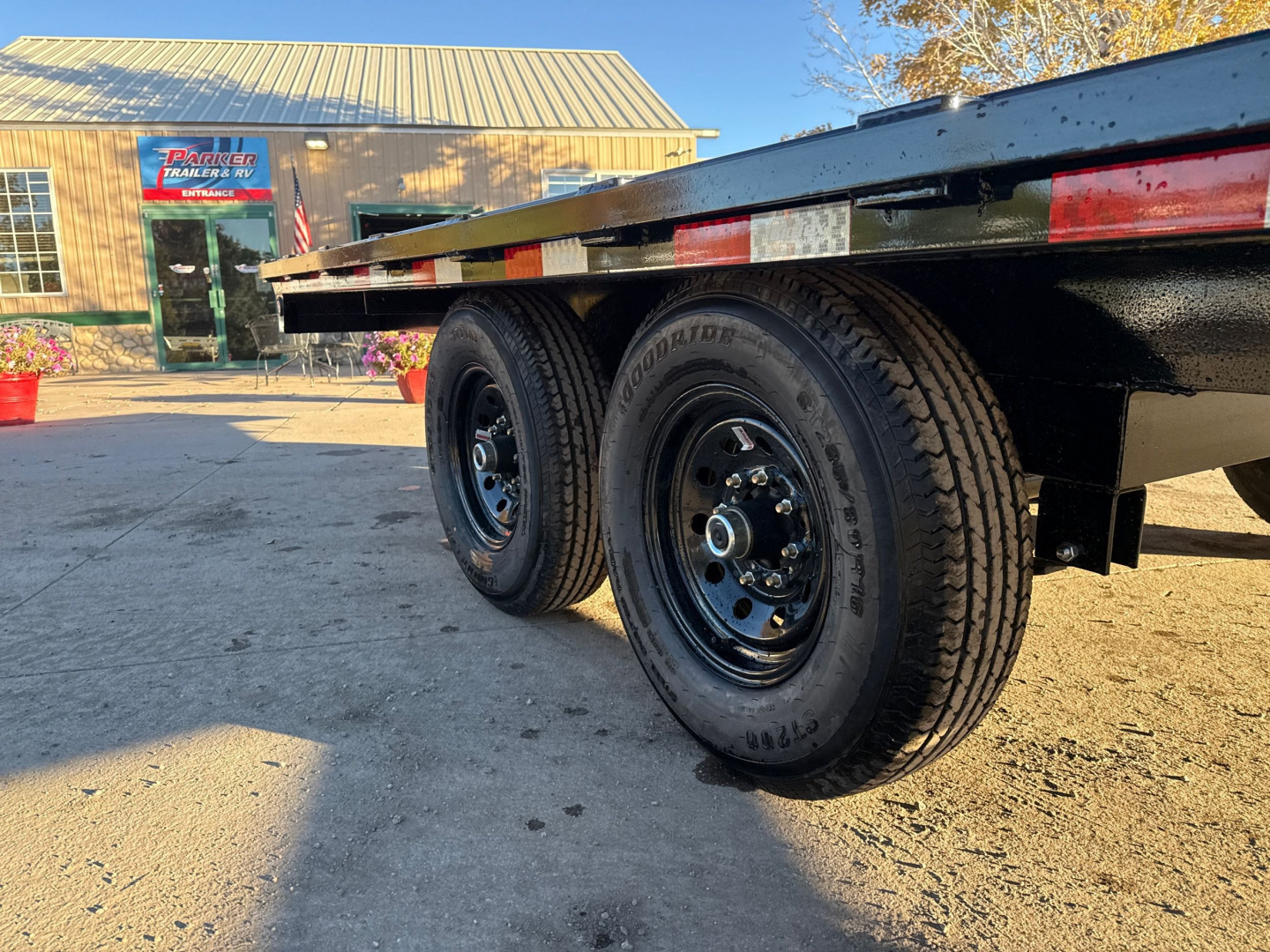 New 2026 Big Tex Trailers 14OE-18STA-S8BK Flatbed Trailer