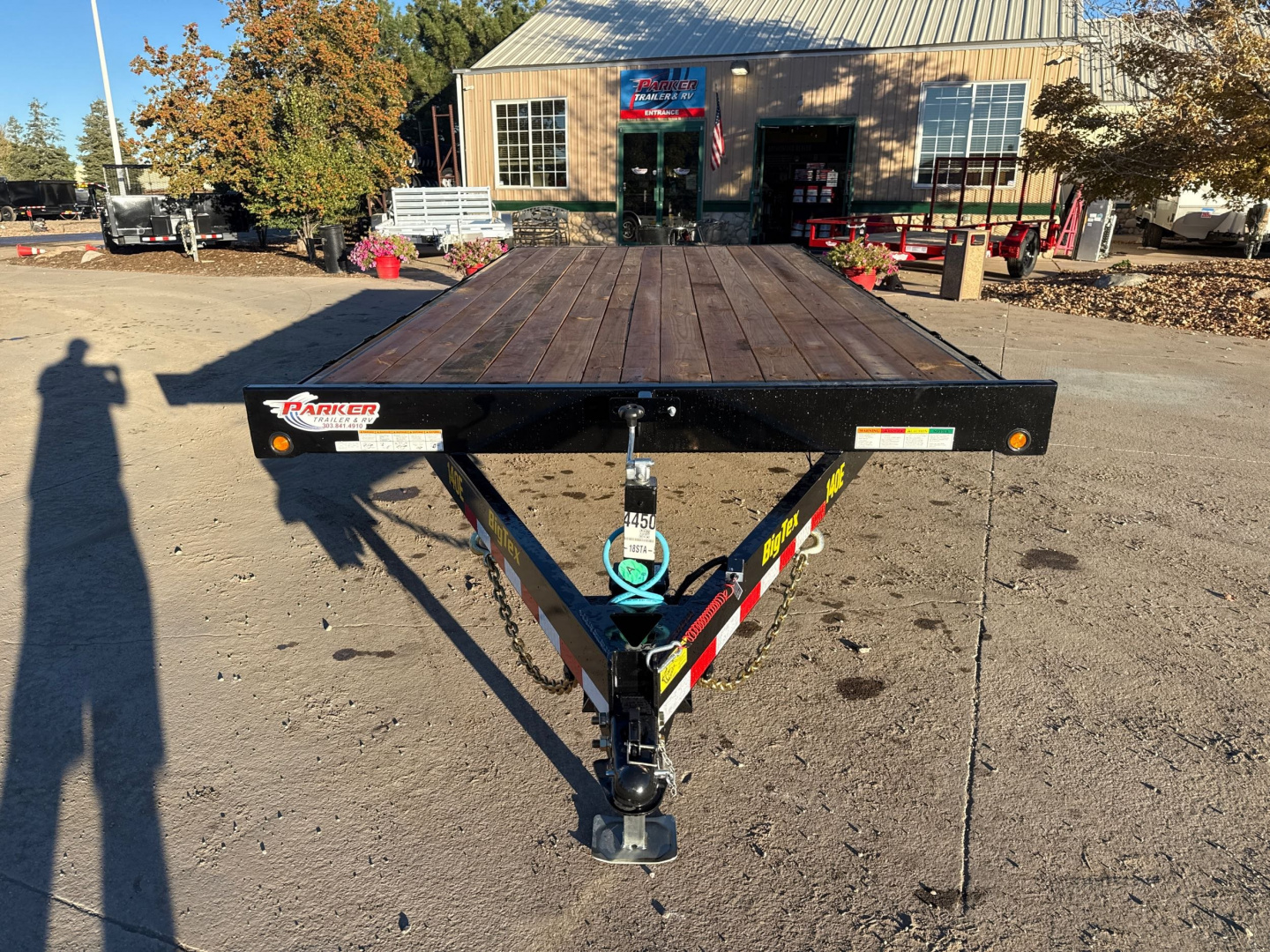 New 2026 Big Tex Trailers 14OE-18STA-S8BK Flatbed Trailer