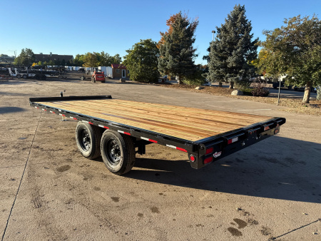 New 2026 Big Tex Trailers 14OE-18STA-S8BK Flatbed Trailer