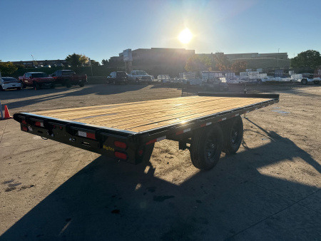 New 2026 Big Tex Trailers 14OE-18STA-S8BK Flatbed Trailer