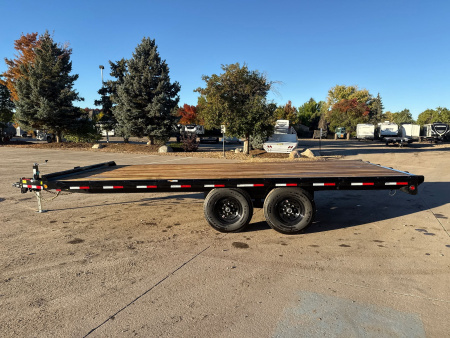 New 2026 Big Tex Trailers 14OE-18STA-S8BK Flatbed Trailer