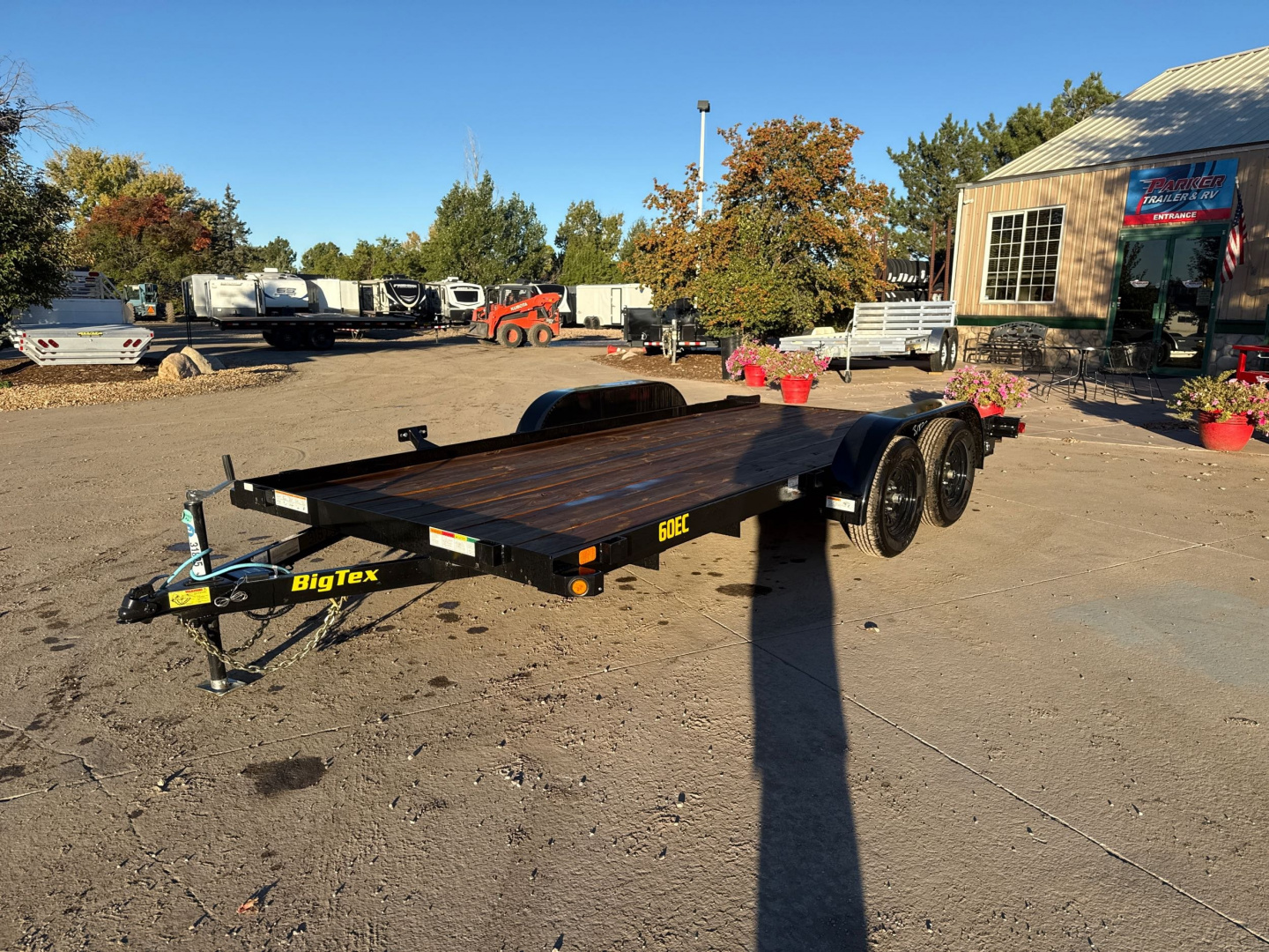 New 2026 Big Tex Trailers 60EC-16BK2B Flatbed Trailer