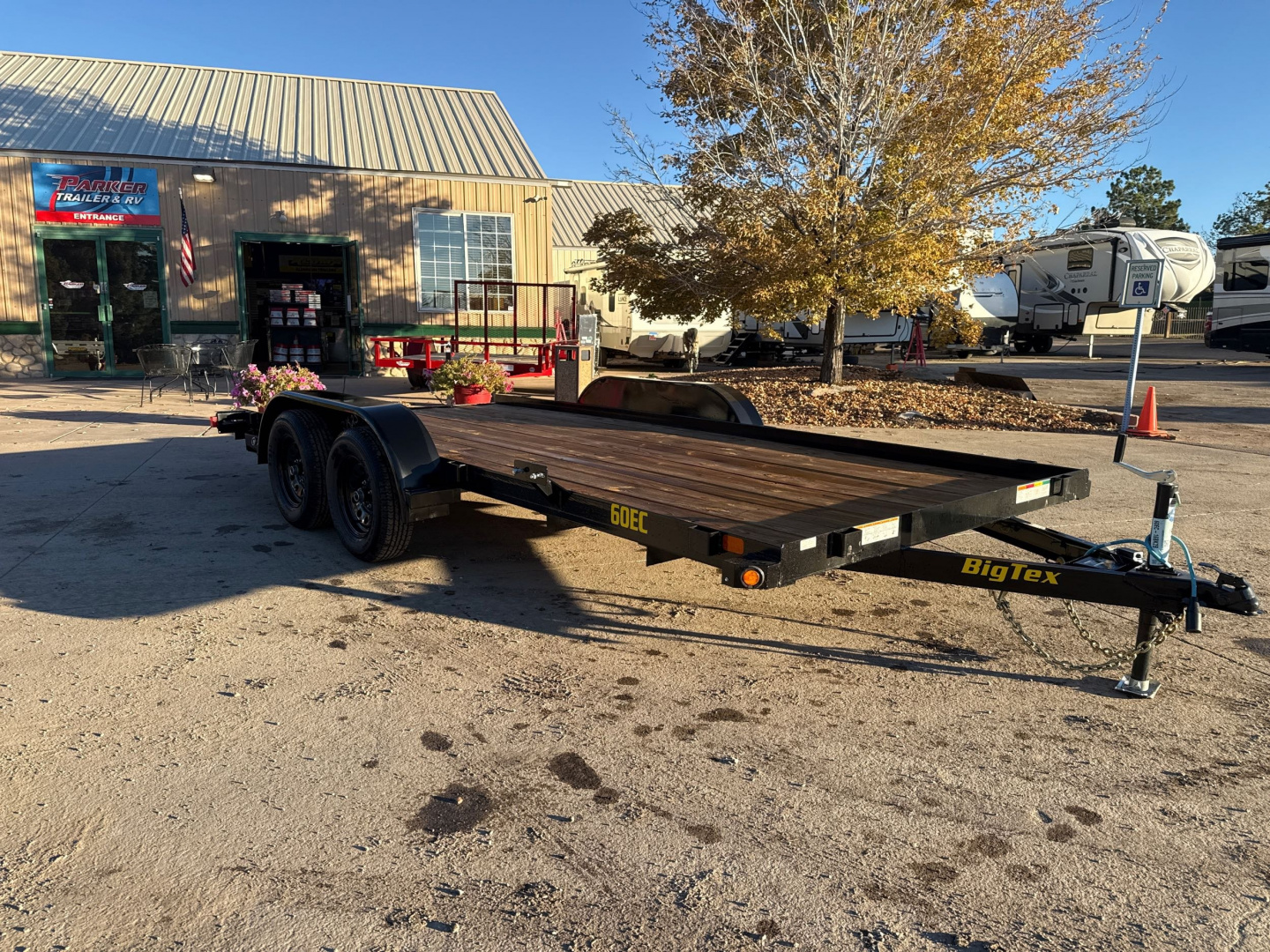 New 2026 Big Tex Trailers 60EC-16BK2B Flatbed Trailer