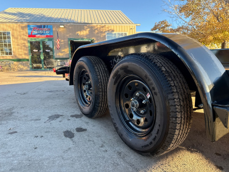 New 2026 Big Tex Trailers 60EC-16BK2B Flatbed Trailer