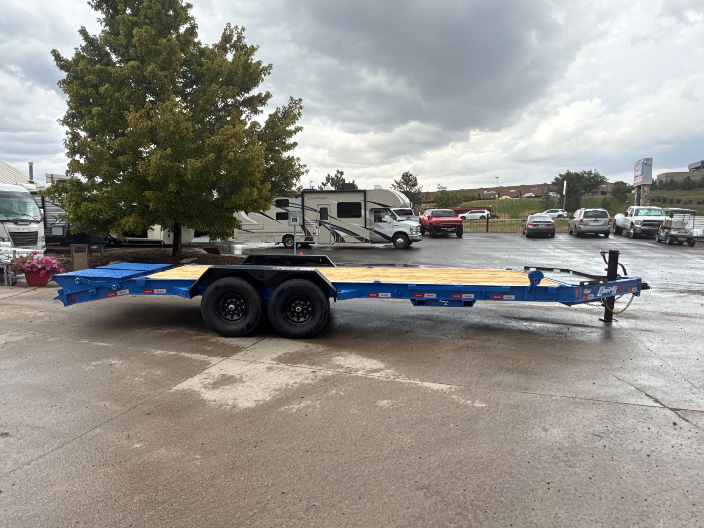 New 2025 Liberty Industries LE14K83X19+3B8 Flatbed Trailer