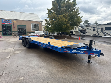 New 2025 Liberty Industries LE14K83X19+3B8 Flatbed Trailer