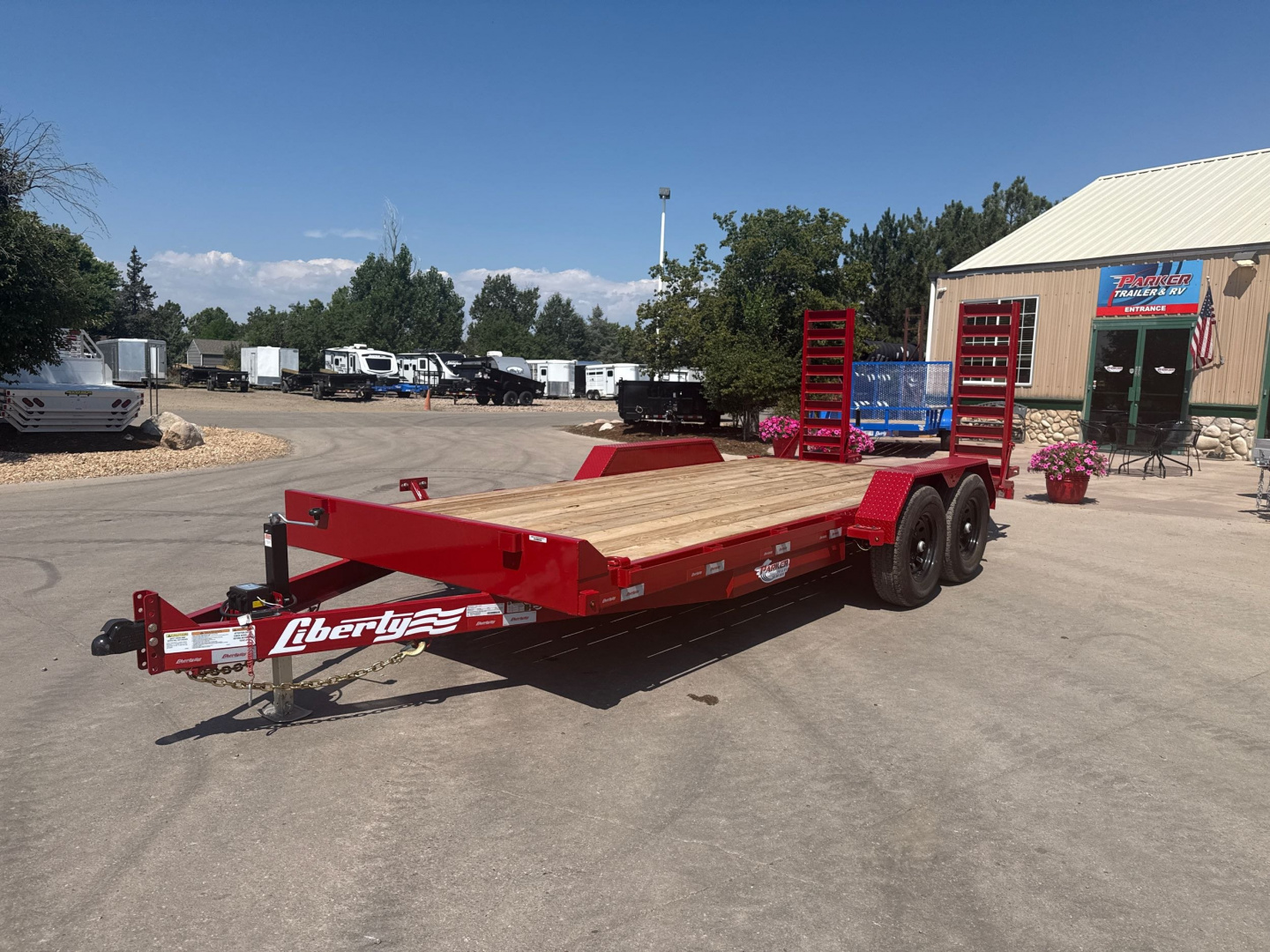 New 2025 Liberty Industries LE14K83X16+2C6 Flatbed Trailer