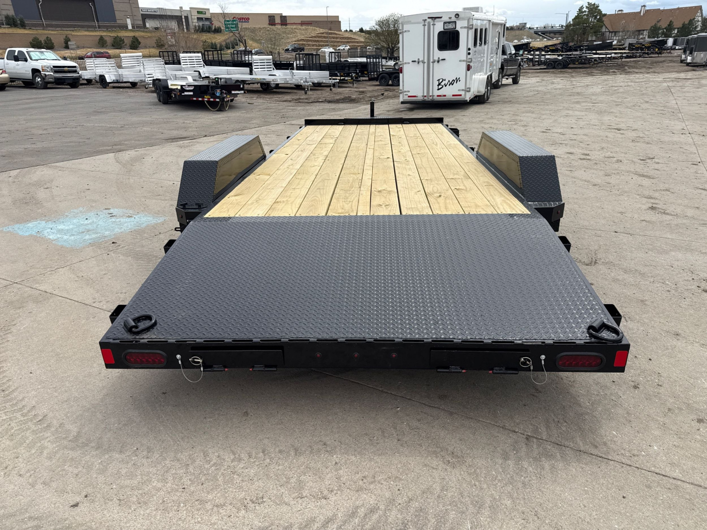 New 2025 Midsota NCHW8220-BP-100 Flatbed Trailer